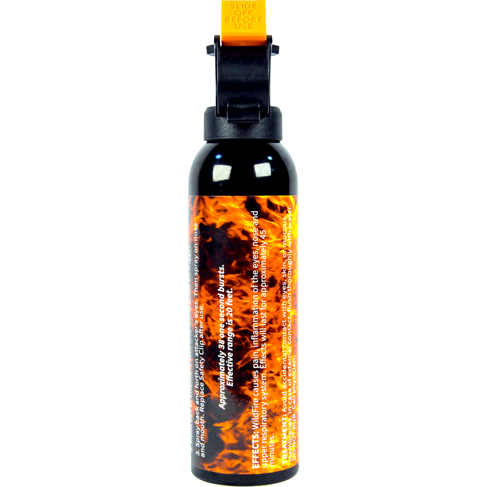 WildFire 1.4%MC 9oz pepper spray fire master view 3